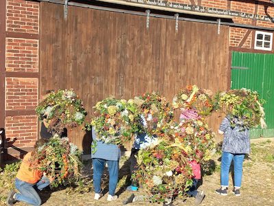 Herbstliches Dekorieren